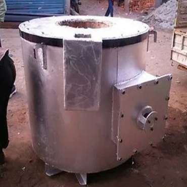 Aluminium Melting Crucible Furnace in Indonesia